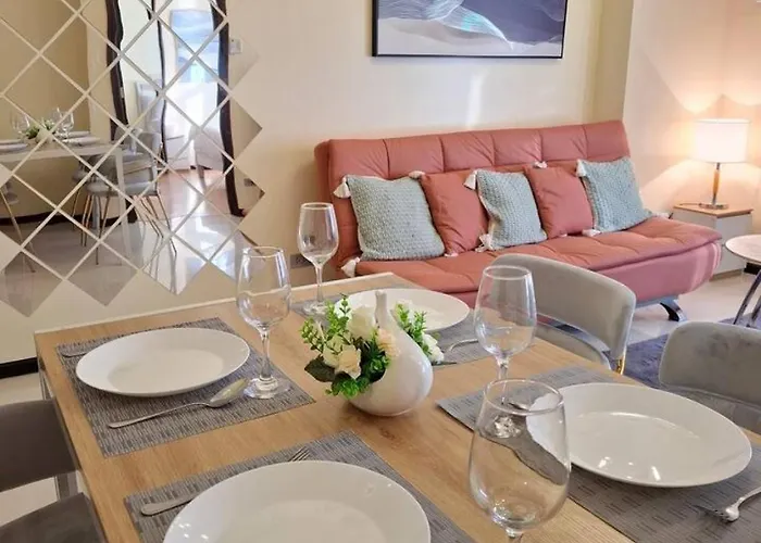 Expansive 1br -40sqm -pet -parking,moa,picc,wtc, Airport Apartamento