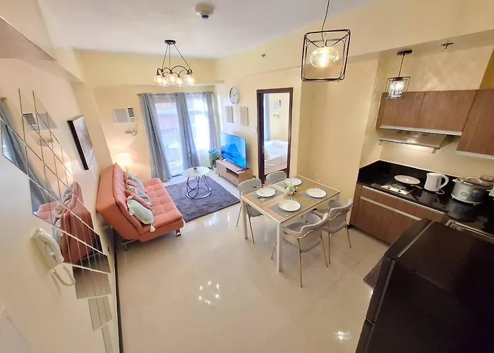 Expansive 1br -40sqm -pet -parking,moa,picc,wtc, Airport Apartamento